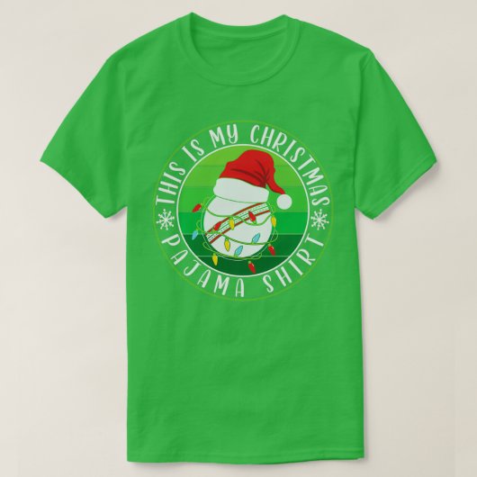 Dit is mijn kerstcadeautje met de kerstbal van Paj T-shirt (Design voorkant)