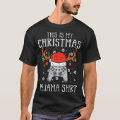 Dit is mijn kerstdappere kerstdappere homo's t-shirt (Voorkant)