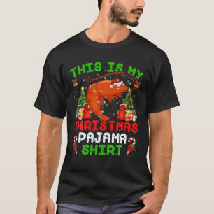 Dit is mijn kerstfeest met Pajama voor Kerstmis T-shirt
