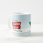 Dit is mijn kerstfilm die kijkt koffiemok (Voorkant links)