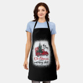 Dit is mijn kerstfilm die Shirt  bekijkt Schort (Gedragen)