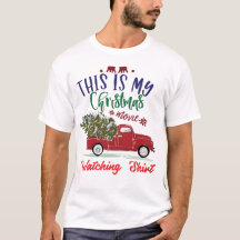 Dit is mijn kerstfilm die T-Shirt bekijkt
