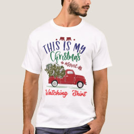 Dit is mijn kerstfilm die T-Shirt bekijkt