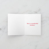 Dit is mijn kerstFootball Mok met snacks Feestdagen Kaart (Binnen)