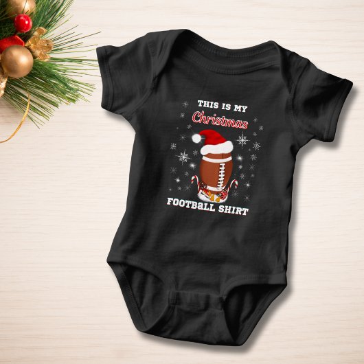 Dit is mijn kerstFootball Shirt met snacks