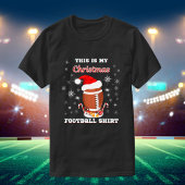 Dit is mijn kerstFootball Shirt met snacks