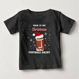 Dit is mijn kerstFootball Shirt met snacks
