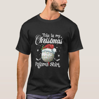 Dit is mijn kerstGolf Pajama Gift Golfer Boys T-shirt