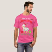 Dit is mijn Kerstman rendierschaap T-shirt (Voorkant volledig)