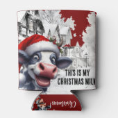 Dit is mijn kerstmelkbier blikjeskoeler (Achterkant)