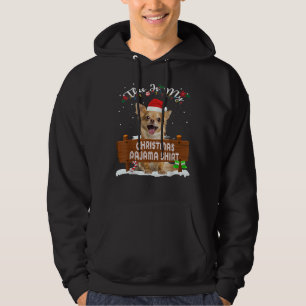 Dit is mijn kerstpajama Chihuahua Dog mama papa Hoodie