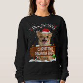 Dit is mijn kerstpajama Chihuahua Dog mama papa Trui (Voorkant)