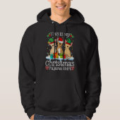Dit is mijn kerstpajama Chihuahua Hoodie (Voorkant)