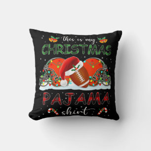 Dit is mijn kerstpajama Cleveland Football Xm Kussen
