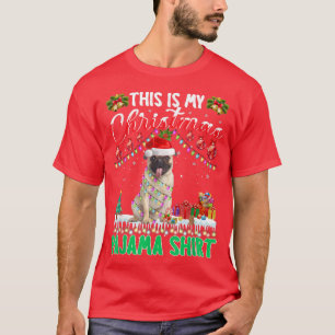 Dit is mijn kerstpajama French Bulldog Dog Xma T-shirt