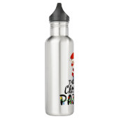 Dit is mijn kerstpajama Funny Dabbing Santa Cl Waterfles (Links)