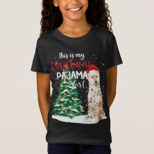 Dit is mijn kerstPajama Funny Shiba Inu Dog Lo T-shirt