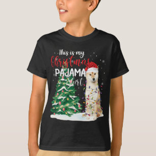 Dit is mijn kerstPajama Funny Shiba Inu Dog Lo T-shirt