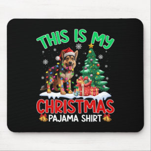 Dit is mijn kerstpajama German Shepherd Dog Lo Muismat
