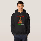 Dit is mijn kerstpajama German Shepherd Dog Xm Hoodie (Voorkant volledig)