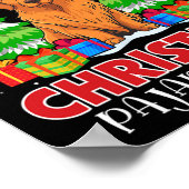 Dit is mijn kerstpajama Golden Retriever Dog X Poster (Hoek)