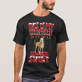 Dit is mijn kerstpajama Greyhound T-shirt
