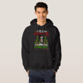 Dit is mijn kerstpajama Italiaanse Greyhound Dog Hoodie (Voorkant volledig)