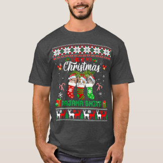 Dit is mijn kerstpajama kat Kitten Lover Xmas T-shirt