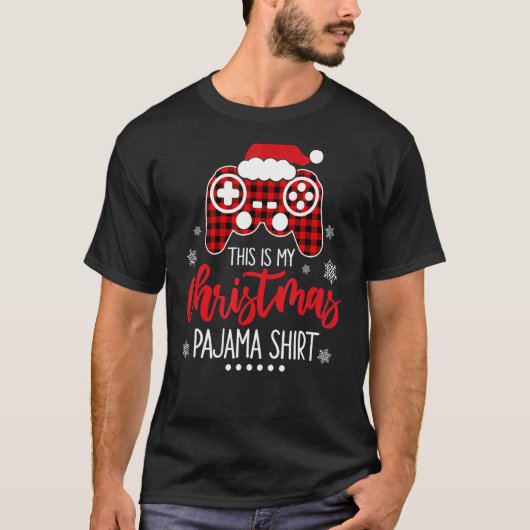 Dit is mijn kerstpajama kerst 6 t-shirt (Voorkant)