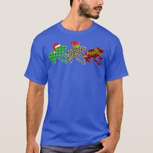 Dit is mijn kerstpajama-kikker voor kerstboomdiere t-shirt