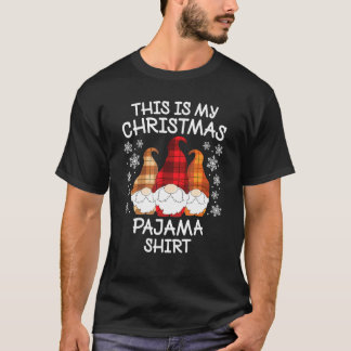 Dit is mijn kerstpajama Mannen W T-shirt