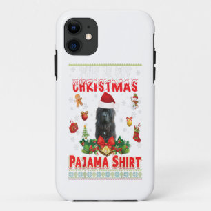 Dit is mijn kerstPajama Newfoundland Dog Case-Mate iPhone Case
