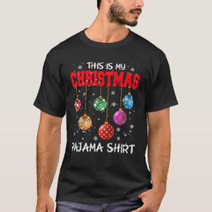 Dit is mijn kerstpajama-pasta's... t-shirt