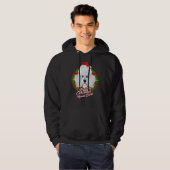 Dit is mijn kerstpajama-poodle hoodie (Voorkant volledig)