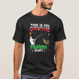 Dit is mijn kerstpajama-programma's Visten Funny H T-shirt