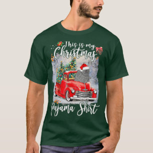 Dit is mijn kerstpajama Puli Hondenliefhebber T-shirt