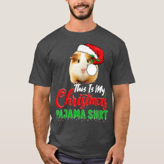 Dit is mijn kerstpajama Santa Guinee-pik liefde T-shirt