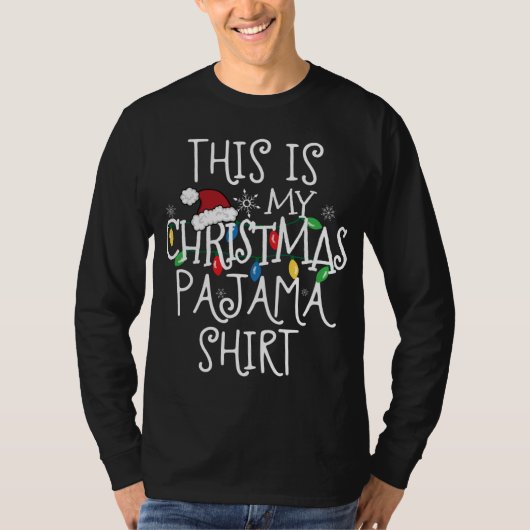 Dit is mijn kerstpajama Shirt (Voorkant)