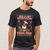 Dit is mijn kerstpajama Shirt Boston Terrier D (Voorkant)
