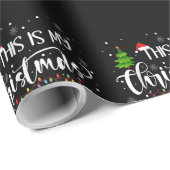 Dit is mijn kerstpajama-Shirt. Cadeaupapier (Rol Hoek)