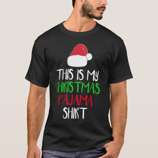 Dit is mijn kerstpajama Shirt grappige kerst (Voorkant)
