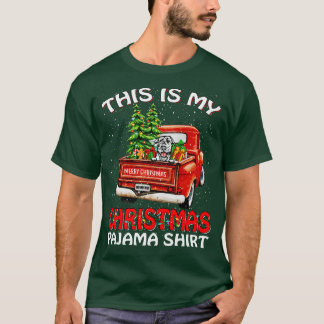 Dit is mijn kerstpajama Shirt Irish Wolfhound