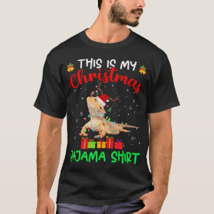 Dit is mijn kerstpajama Shirt Santa Bearing