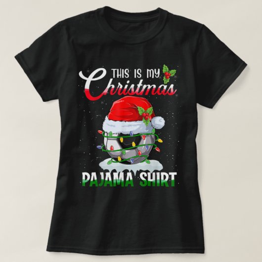 Dit is mijn kerstpajama Shirt Soccer Catcher P (Design voorkant)