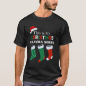 Dit is mijn kerstpajama Shirt T-shirt (Voorkant)