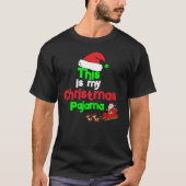 Dit is mijn kerstPajama T-shirt (Voorkant)