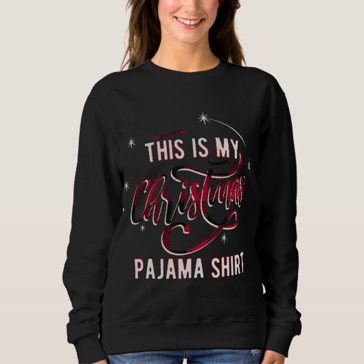 Dit is mijn kerstPajama Trui (Voorkant)