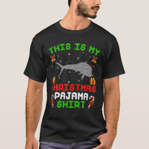 Dit is mijn kerstPajama Ugly Mahi Mahi Fish Ch T-shirt