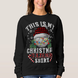 Dit is mijn kerstPajama Volleyball Santa Trui