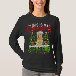 Dit is mijn kerstpajama Wheaten Terrier T-shirt